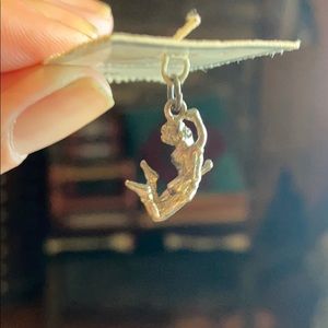 Flying Peter Pan Silver Charm by Fisher NWT